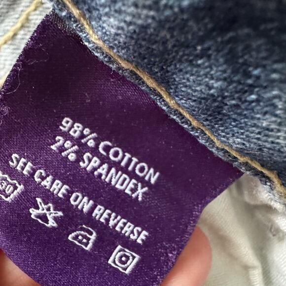 Vigoss Jeans Women's Sz 5/6 28 The Miami Boot Bootcut Distressed Grunge Low Rise - Picture 8 of 16